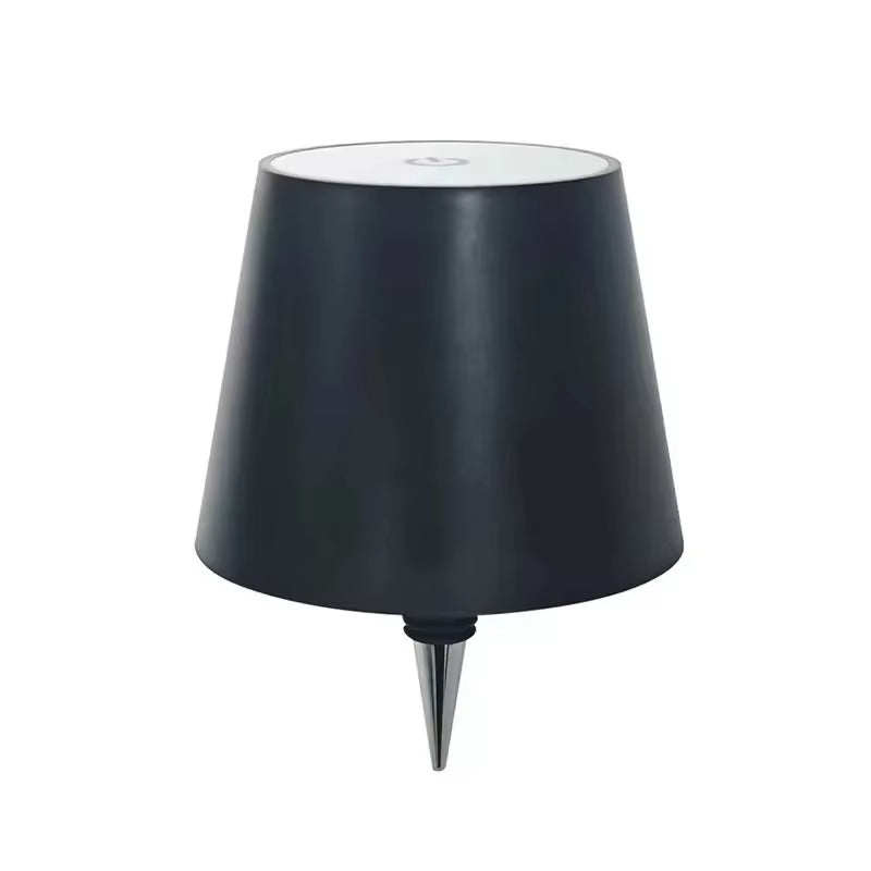 USB Charge Bottle Table Lamp Touch Control of 3 Colors and Stepless Dimming Night Lamp Suitable for Bar Wine Bottles Desk Lights